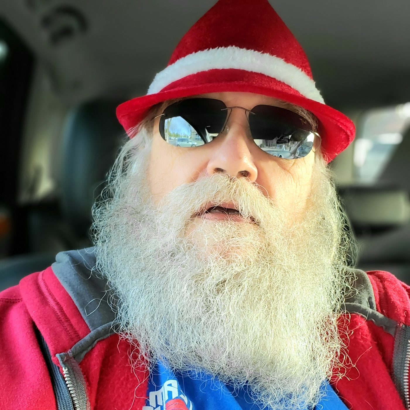 Santa Nicky at a holiday event